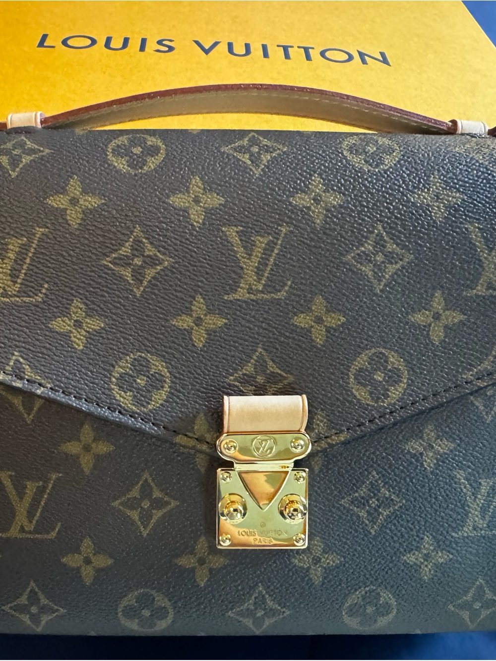 Louis Vuitton Brown Monogram Pochette Metis Shoulder Bag - Picture 10 of 15